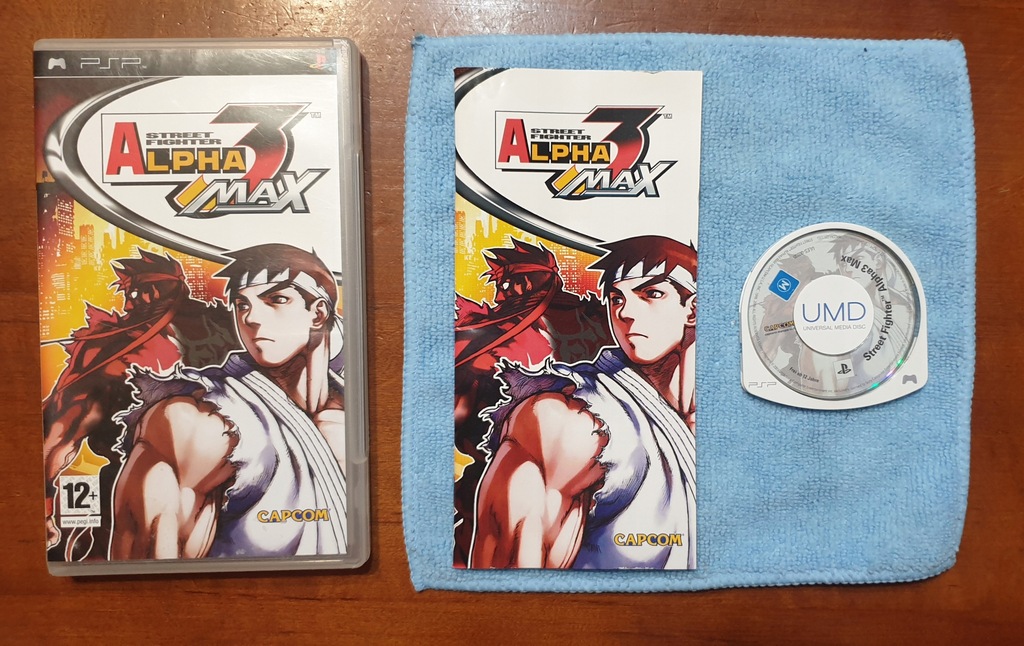 STREET FIGHTER ALPHA MAX PSP GRA PlayStation ANG