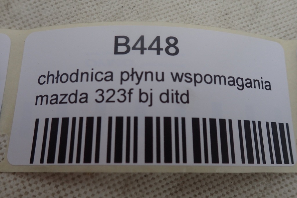 Chłodnica Płynu Wspomagania Mazda 323F Bj Ditd - 7051230361 - Oficjalne Archiwum Allegro