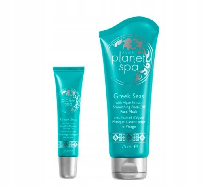 AVON PLANET SPA ZESTAW Maseczka + Żel z algami