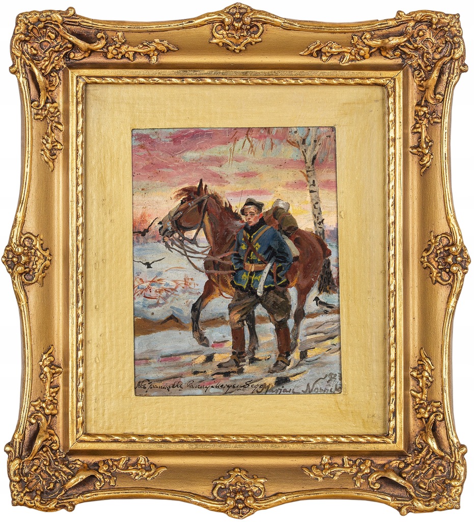 Marian NOWICKI (1904-po 1945) 'Polski ułan' 1923 r