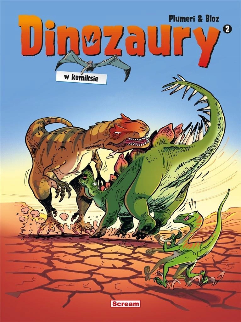 DINOZAURY W KOMIKSIE T.2, ARNAUD PLUMERI