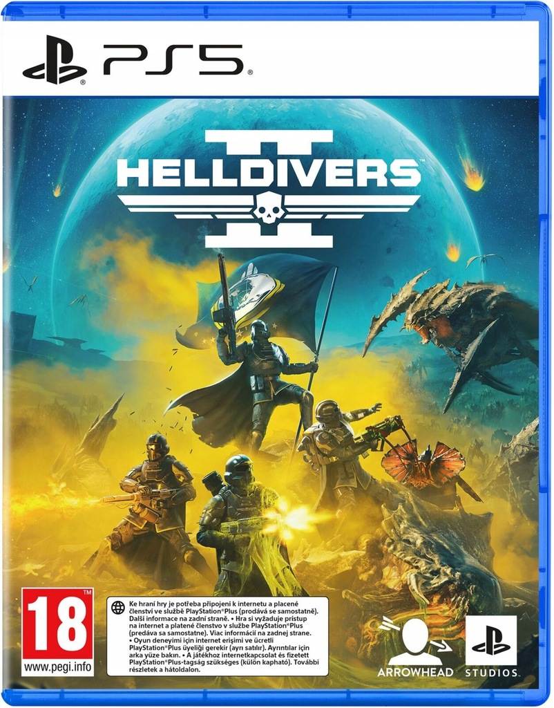 Helldivers II PlayStation 5 (PS5) pudełkowa