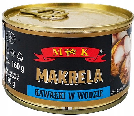 Królewska makrela w wodzie, przysmak,spróbuj!