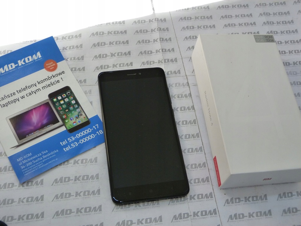 Xiaomi Redmi Note 4 3/32GB Black Dual Sim MD-KOM