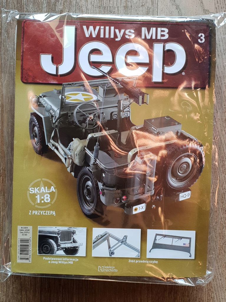 Jeep Willys MB 18 kolekcja Hachette część 03