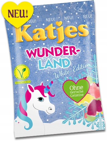 Katjes Wunder Land White Edition żelki pianka 200g