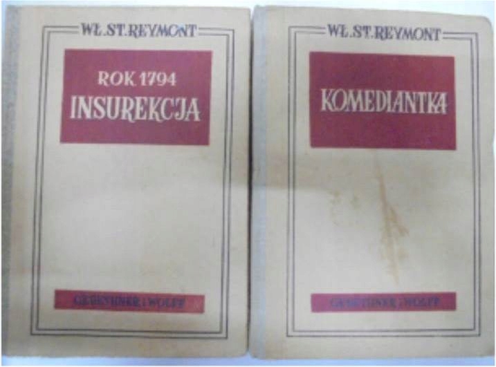 komediantka + Rok 1794 insurekcja - W.S. Reymont