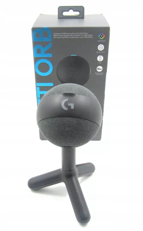 MIKROFON POJEMNOŚCIOWY LOGITECH YETI ORB CZARNY
