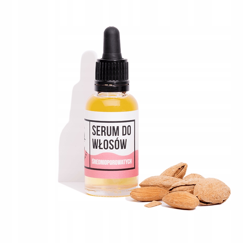 Naturalne serum do włosów średnioporowatych, Cztery Szpaki, wegański, cf