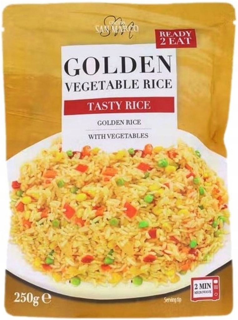 Ryż z Warzywami gotowe danie w 2 minuty 250g