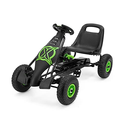 Xootz Viper Racing Go Kart, Kids Ride On Pedal Car