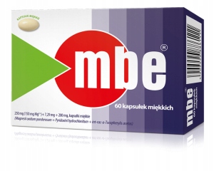 MBE, 0,15g Mg2+7,29mg+0,2 60 kapsułek