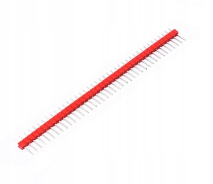 Listwa kołkowa 1x40 PIN ARDUINO Czerwona
