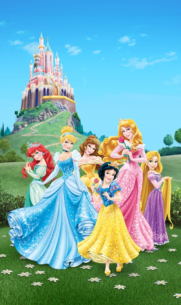 Firana Disney Księżniczka 140 x 245 - AG Design