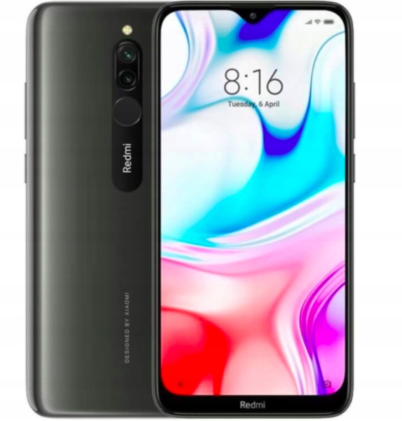 Xiaomi Redmi 8 Czarny 4GB/64GB NOWY!