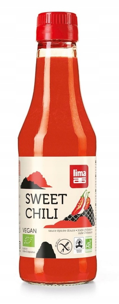 SOS CHILI SŁODKI BEZGLUTENOWY BIO 250 ml - LIMA