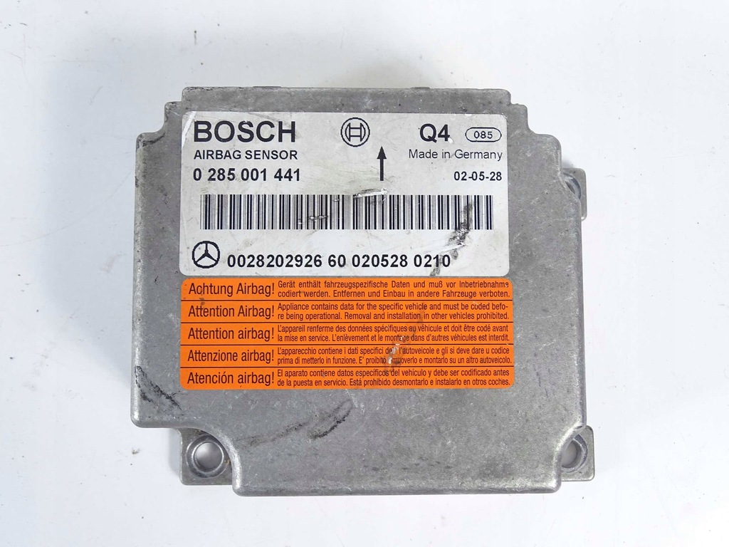 Mercedes E klasa W211 CZUJNIK SENSOR AIRBAG 13152548124 oficjalne