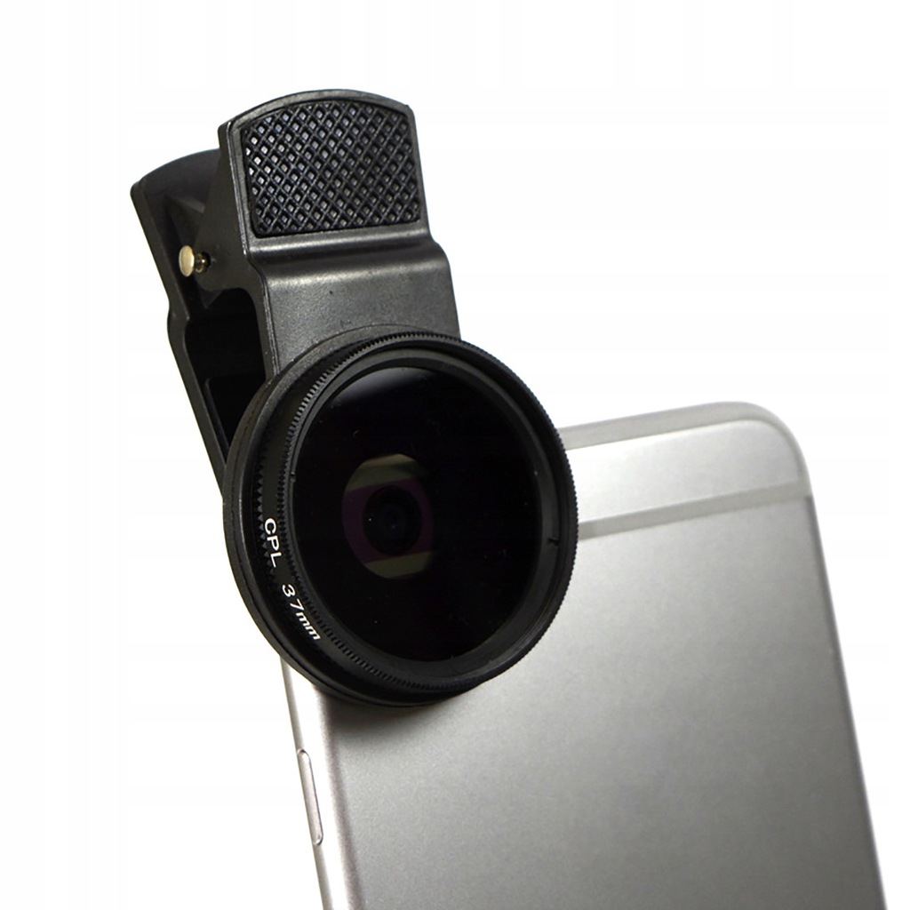 37mm FILTR POLARYZACYJNY CPL DO TELEFONU KLIPS