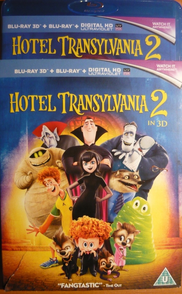 HOTEL TRANSYLVANIA 2 (Blu-ray +3D+UV) PL (w folii)