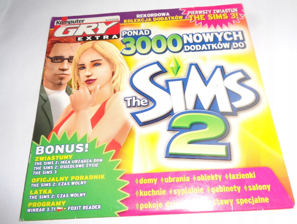 3000 dodatków do Sims 2 /PC/