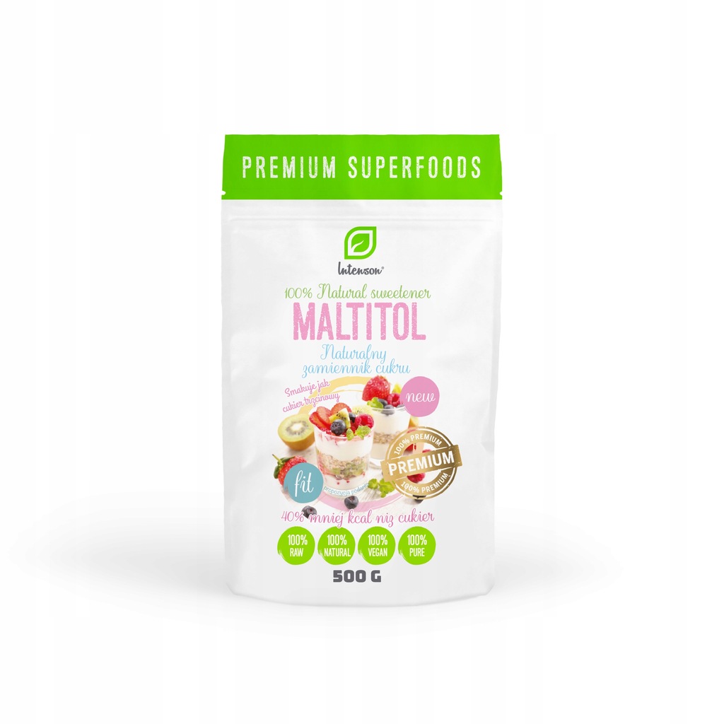Słodzik naturalny Intenson Maltitol fit 500 g