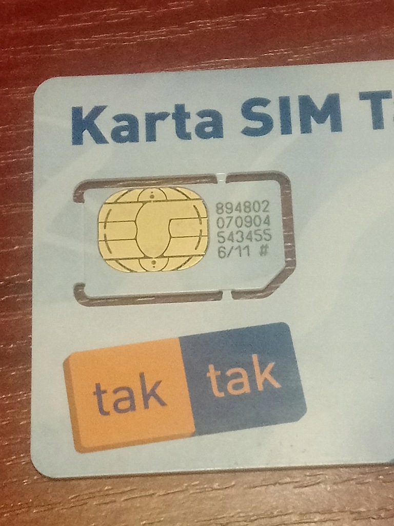 Karta sim Era Tak Tak