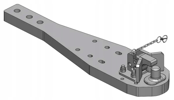 Płyta nośna zaczepu Pitonfix Steyr CVT / Case CVX