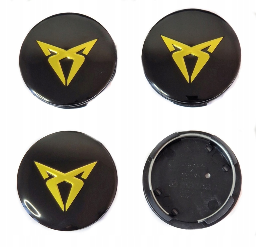 CUPRA DEKIELKI ZNACZKI KAPSLE DO ALUFELG 57mm/50mm
