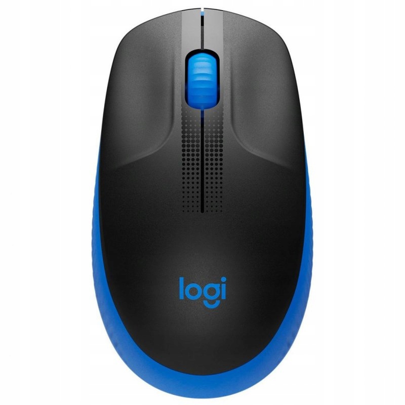Logitech Full Size Mouse M190 Wireless, niebieski,
