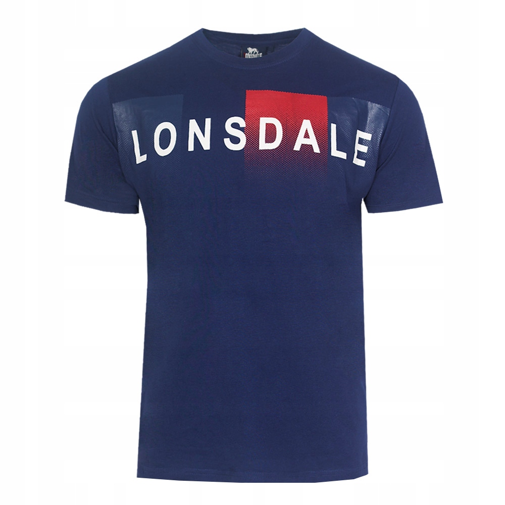 LONSDALE T-shirt Koszulka 21162 GRANAT Rozmiar XL