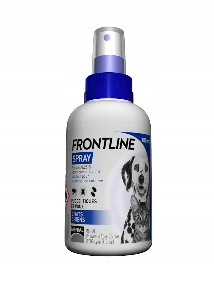 FRONTLINE Spray 100ml kot/pies na pchły i kleszcze