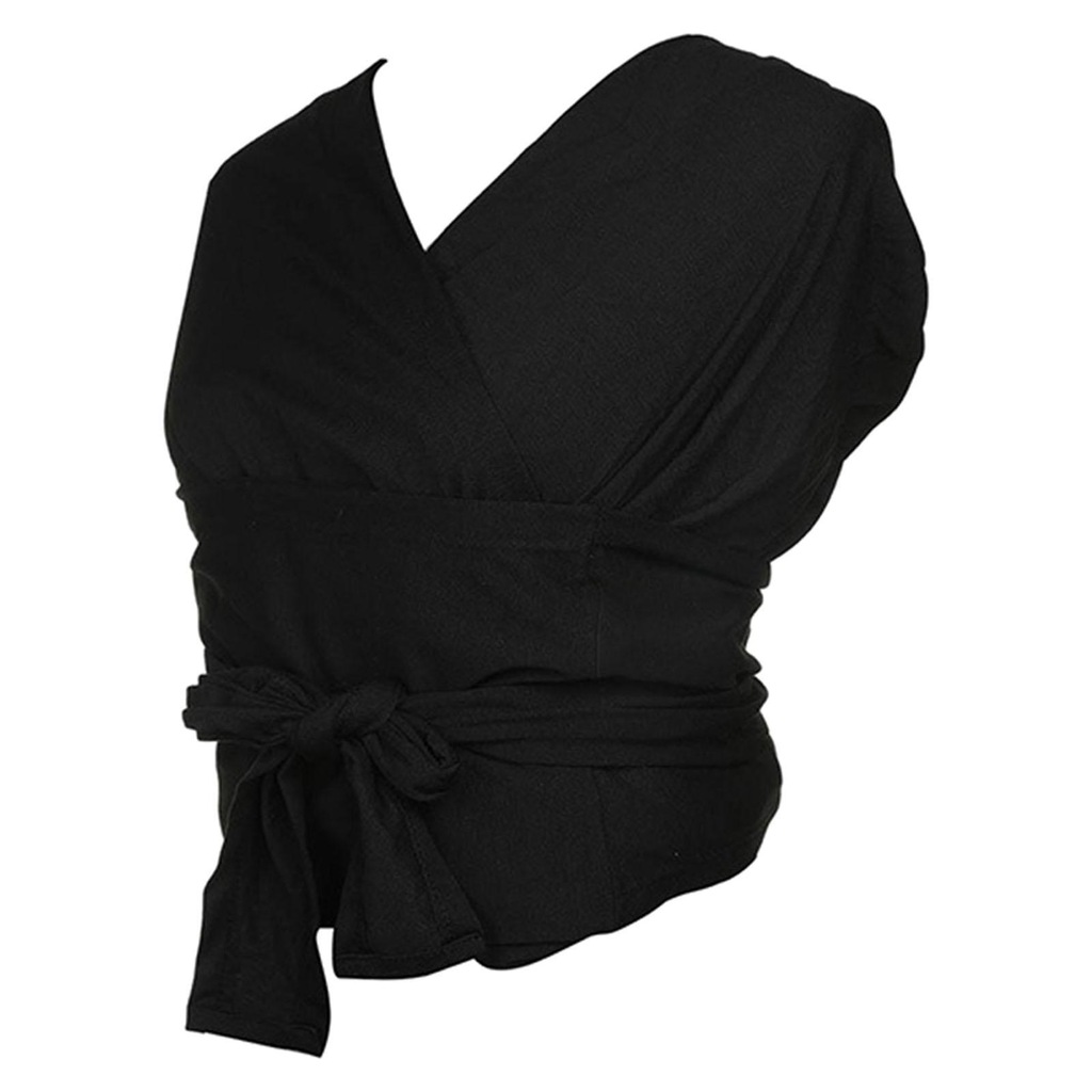 Outdoor Baby Carrier Wrap Straps Infant Black M