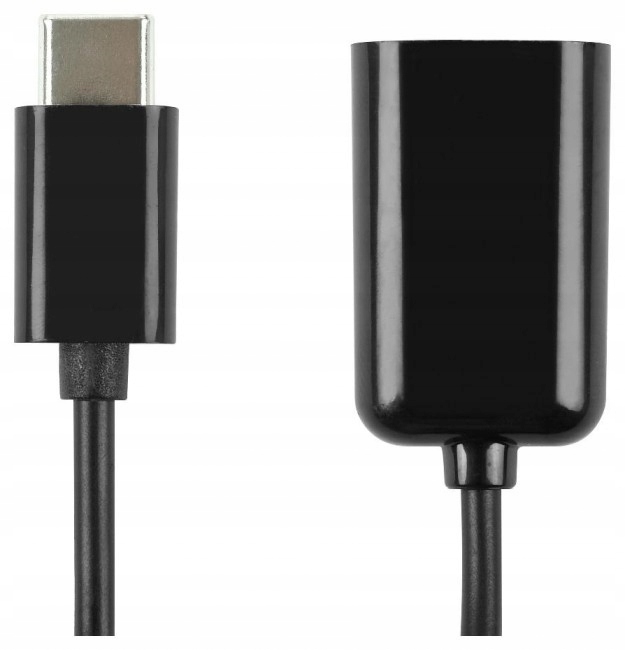 Adapter Accura USB-C na USB-A 2.0 0.15m OTG