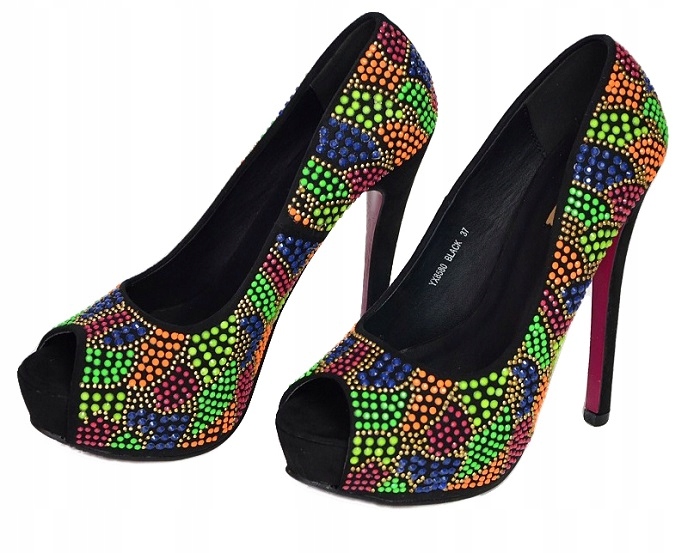 Купить Высокие каблуки, яркие, потрясающие сандалии *38*: отзывы, фото, характеристики в интерне-магазине Aredi.ru