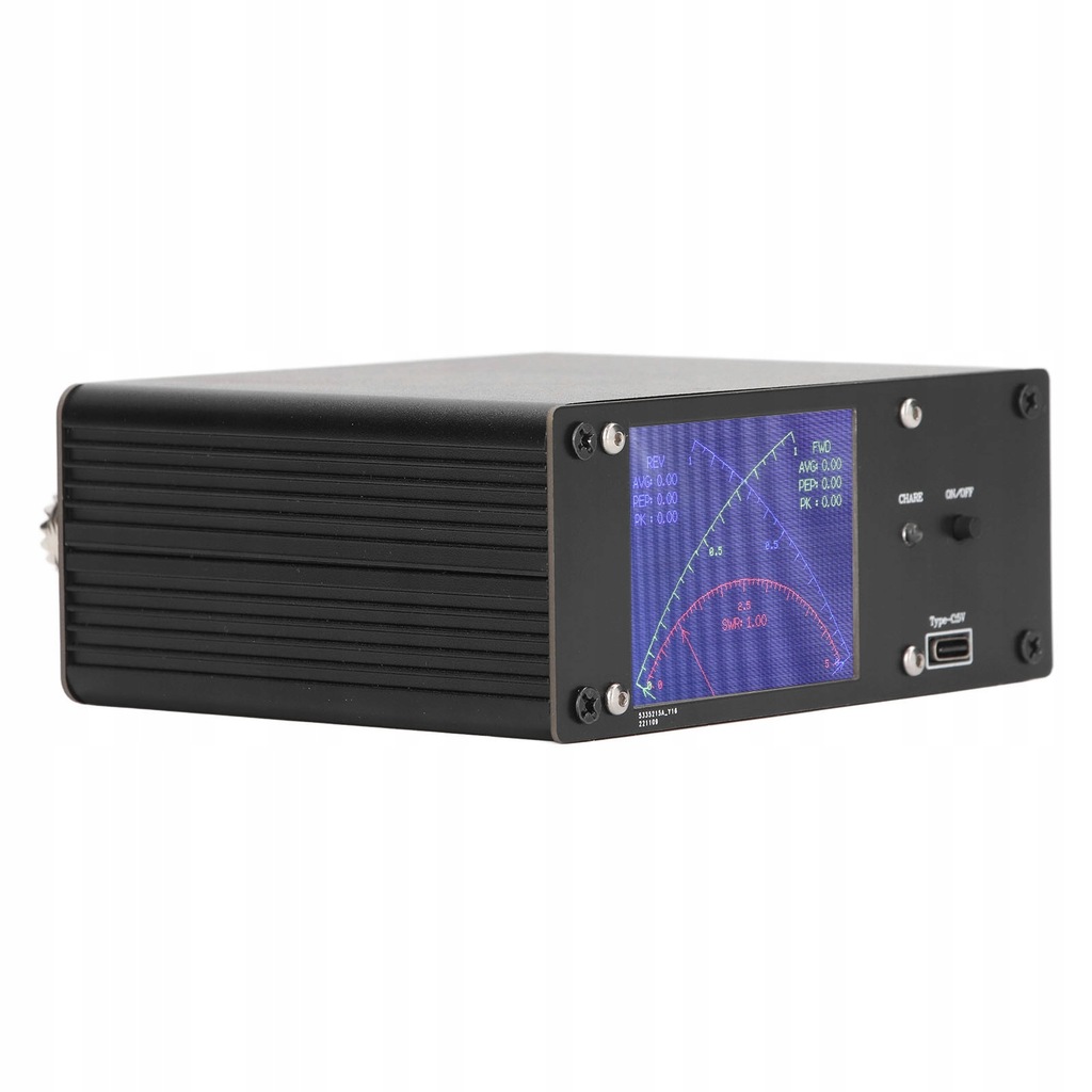 Miernik mocy fal krótkich 1mW-1kW 0,4-60MHZ SWR