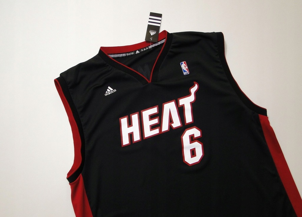 Koszulka HEAT James NBA Adidas Basketball Jersey
