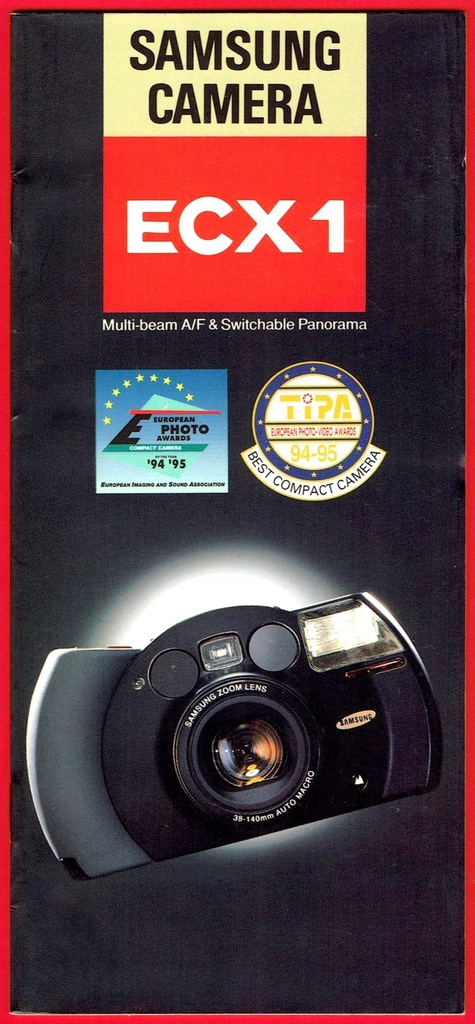 Samsung ECX1 - katalog / folder - 1995 rok
