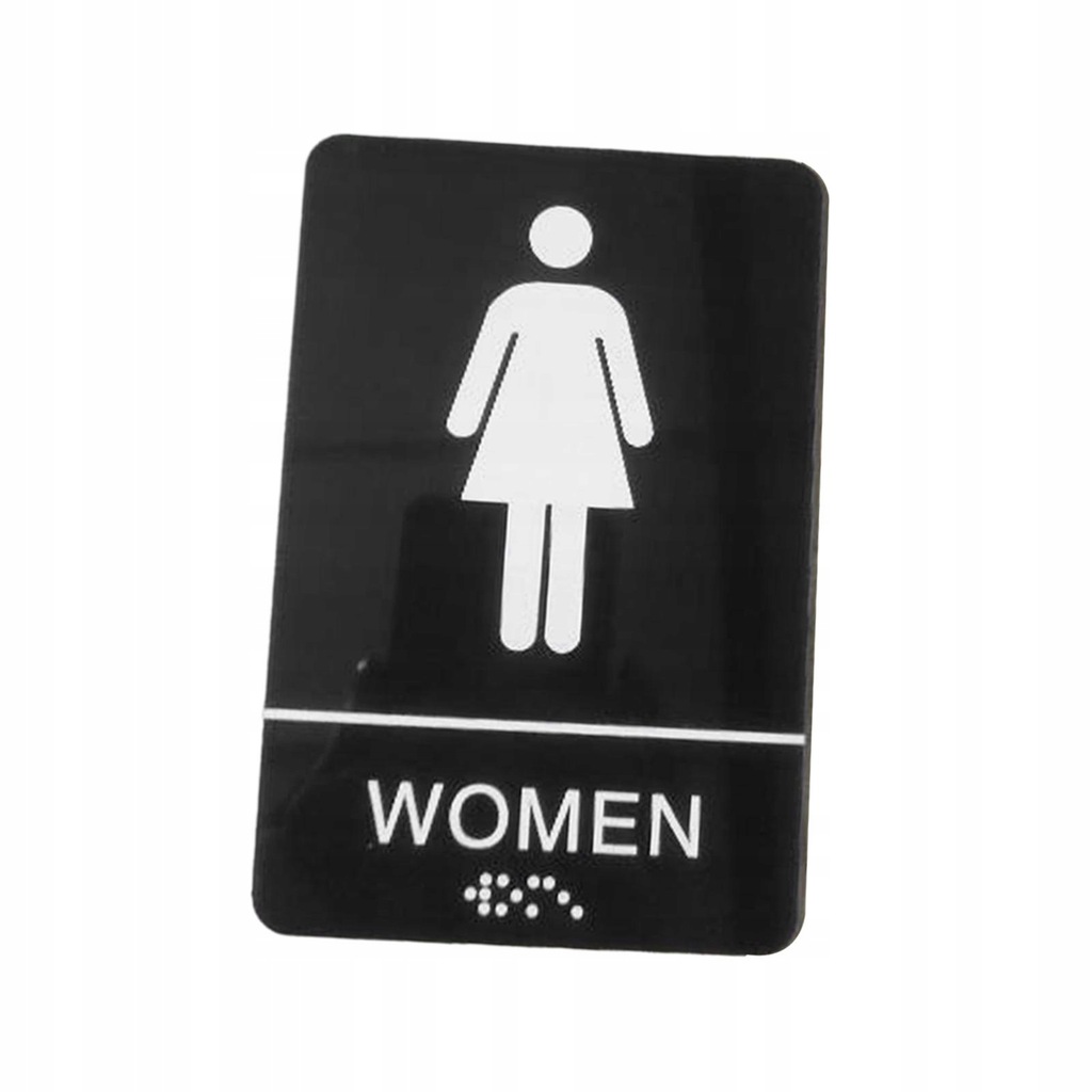 Bathroom Sign with Braille Restroom Sign Bathroom Signage Wall Women