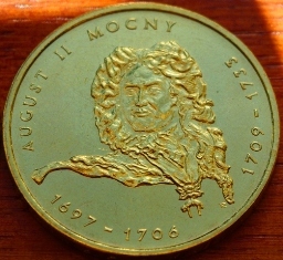 2zł.2002r August II Mocny nr.1