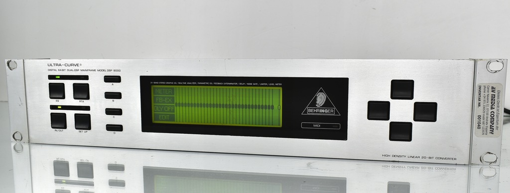 Behringer Ultra-Curve DSP-8000