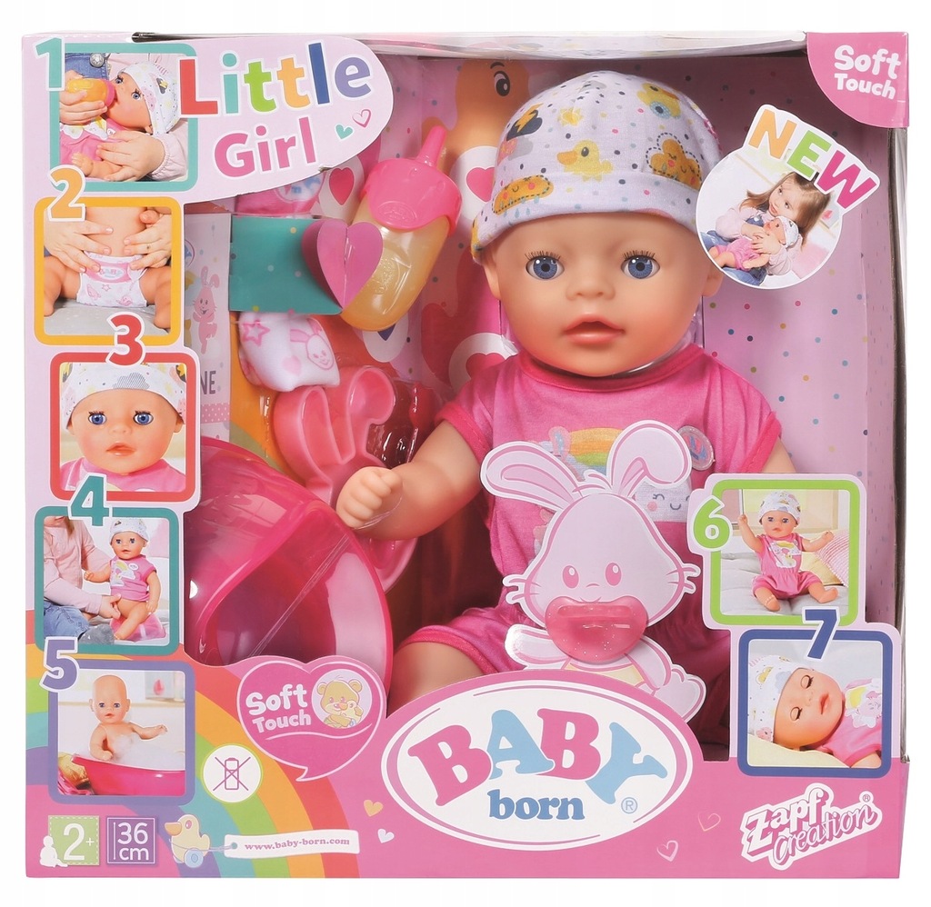 Купить ИНТЕРАКТИВНАЯ КУКЛА BABY BORN LITTLE GIRL 827321: отзывы, фото, характеристики в интерне-магазине Aredi.ru