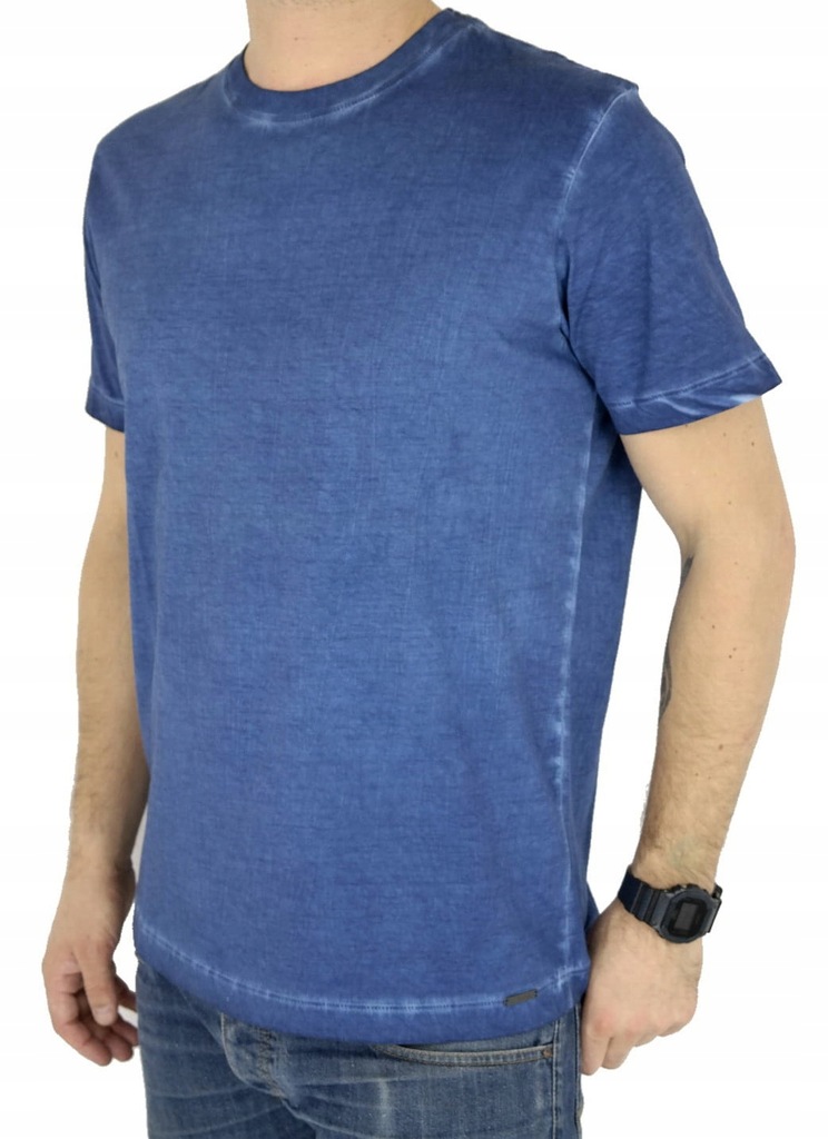 DIESEL T-shirt męski niebieski M