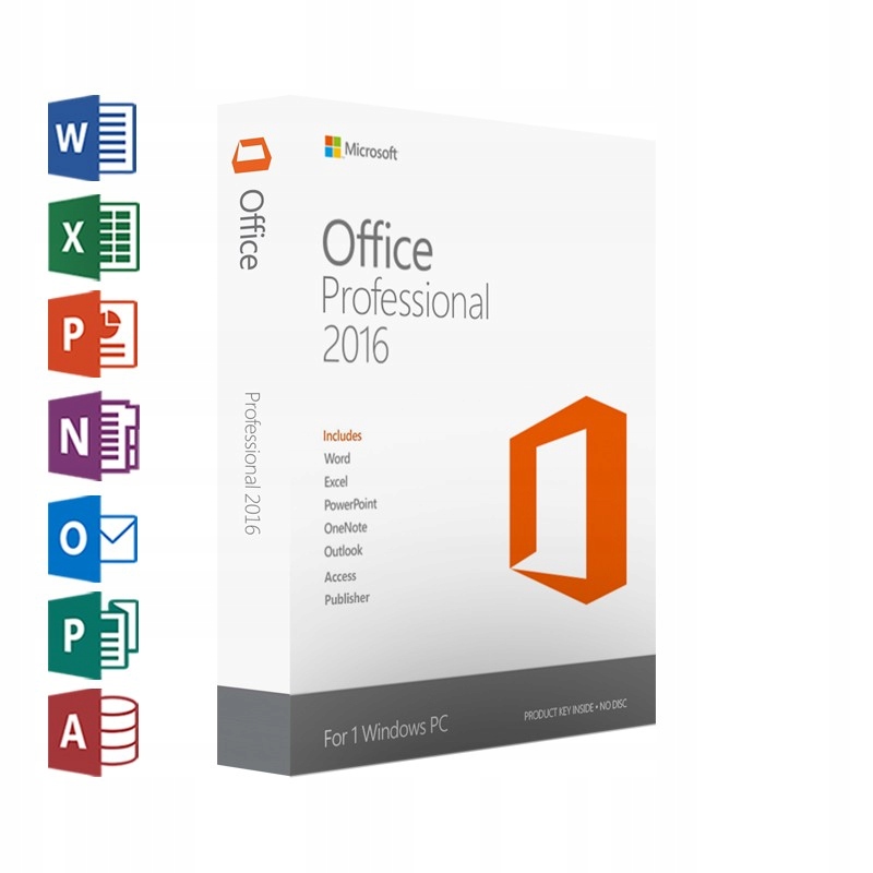 Купить Microsoft Office Professional 2016 PL WIN 32/64 бит: отзывы, фото, характеристики в интерне-магазине Aredi.ru