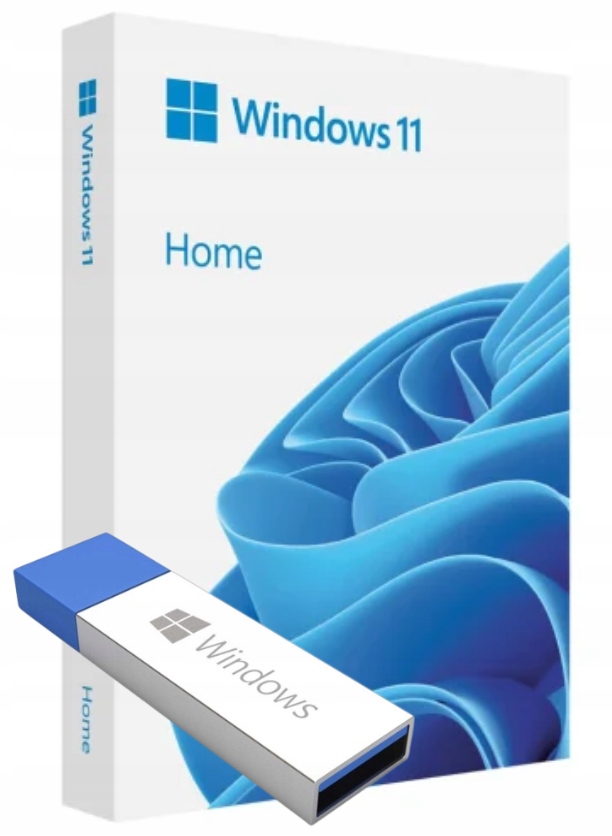 System Operacyjny Microsoft Windows 11 Home wersja pudełkowa BOX USB