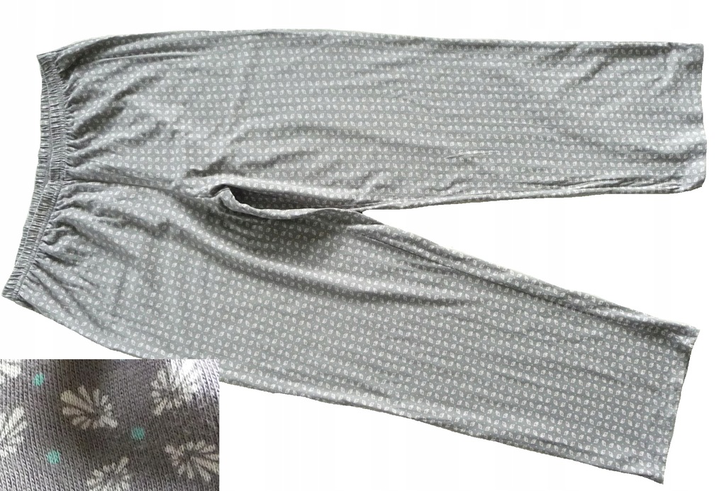 Spodnie od piżamy ok.40 bawełna wzór 35b519