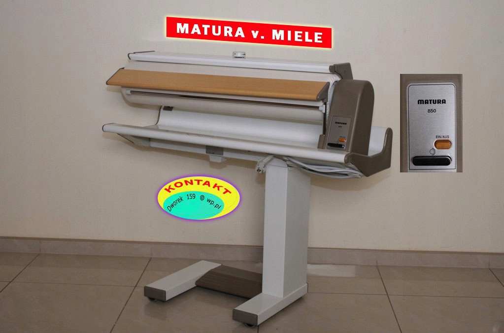 MAGIEL Elektryczny Prasowalnica-MATURA/MIELE - 85 cm