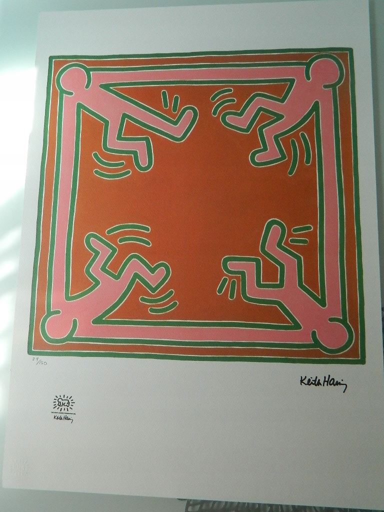 Litografia syg, Keith Haring