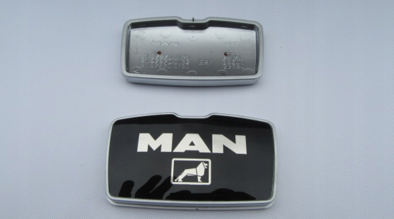 Emblemat znaczek logo MAN w kierownice - 7465497694 - oficjalne