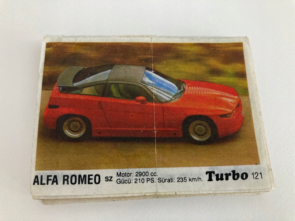 Obrazki z gum Turbo seria 121-190 - zestaw 70szt.
