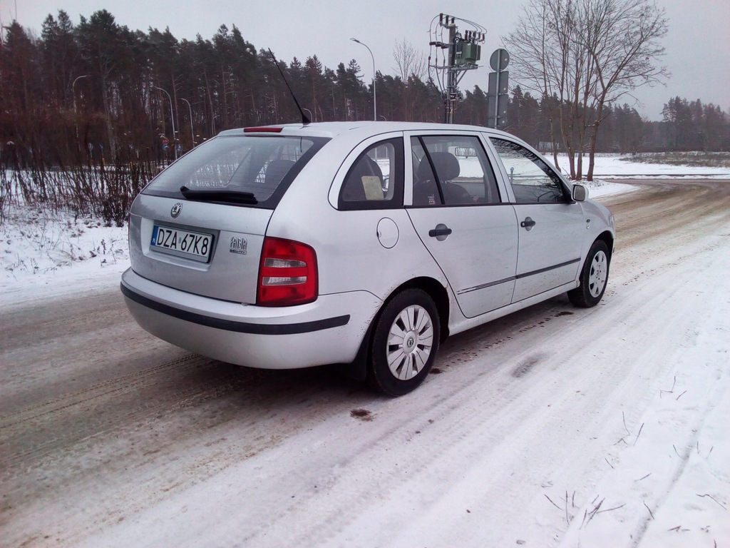 Skoda Fabia Kombi 1,4 LPG 2003r klimatyzacja, 7734399775